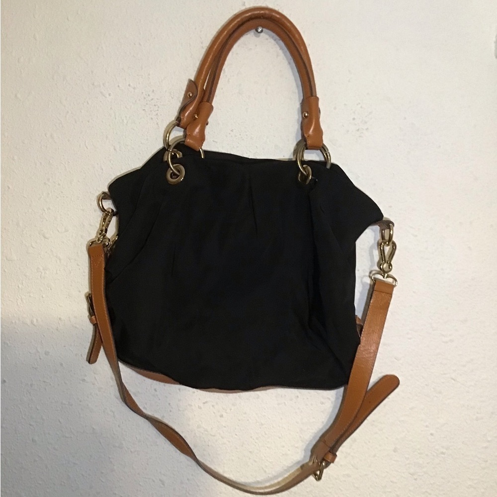 Vince camuto black nylon bag